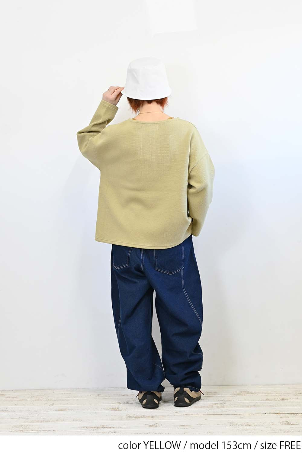 ≪SALE≫ Pique Style Wide Pullover