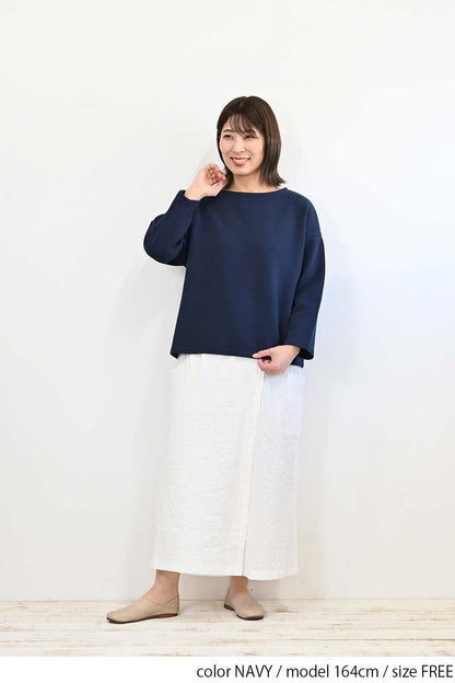 ≪SALE≫ Pique Style Wide Pullover