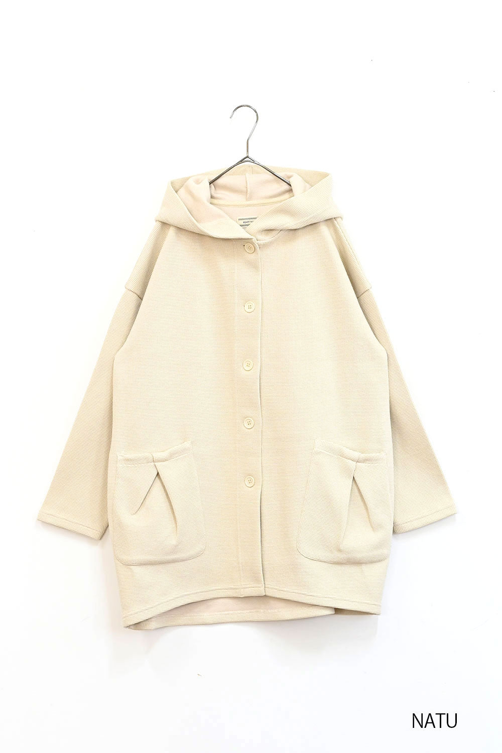 ＼Limited Stock／≪SALE≫★2407 Received from Hideo, Listed for Reduction, Not Public★ Pique Style Cocoon Long Parka
