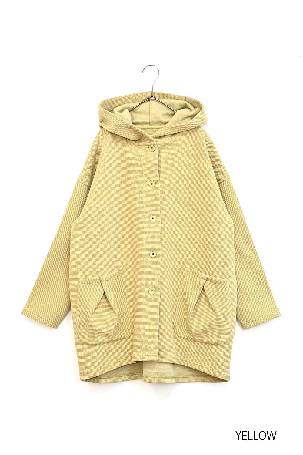 ＼Limited Stock／≪SALE≫★2407 Received from Hideo, Listed for Reduction, Not Public★ Pique Style Cocoon Long Parka