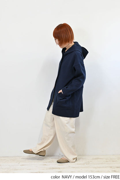 ＼Limited Stock／≪SALE≫★2407 Received from Hideo, Listed for Reduction, Not Public★ Pique Style Cocoon Long Parka