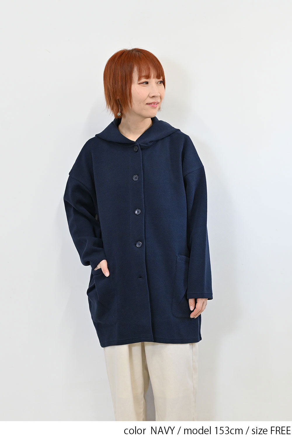 ＼Limited Stock／≪SALE≫★2407 Received from Hideo, Listed for Reduction, Not Public★ Pique Style Cocoon Long Parka