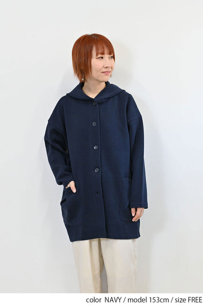 ＼Limited Stock／≪SALE≫★2407 Received from Hideo, Listed for Reduction, Not Public★ Pique Style Cocoon Long Parka