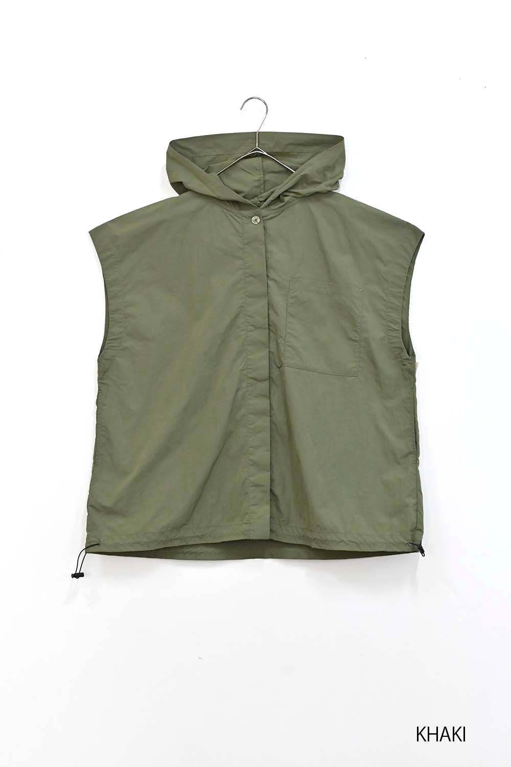 ＼Limited Stock／≪SALE≫★2407 Received from Hideo, Listed for Reduction, Not Public★ Nylon Hood VEST
