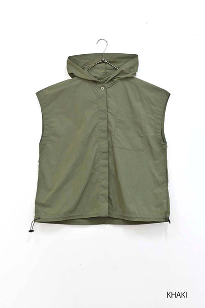 ＼Limited Stock／≪SALE≫★2407 Received from Hideo, Listed for Reduction, Not Public★ Nylon Hood VEST
