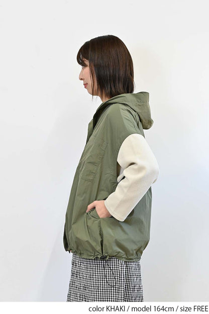 ＼Limited Stock／≪SALE≫★2407 Received from Hideo, Listed for Reduction, Not Public★ Nylon Hood VEST