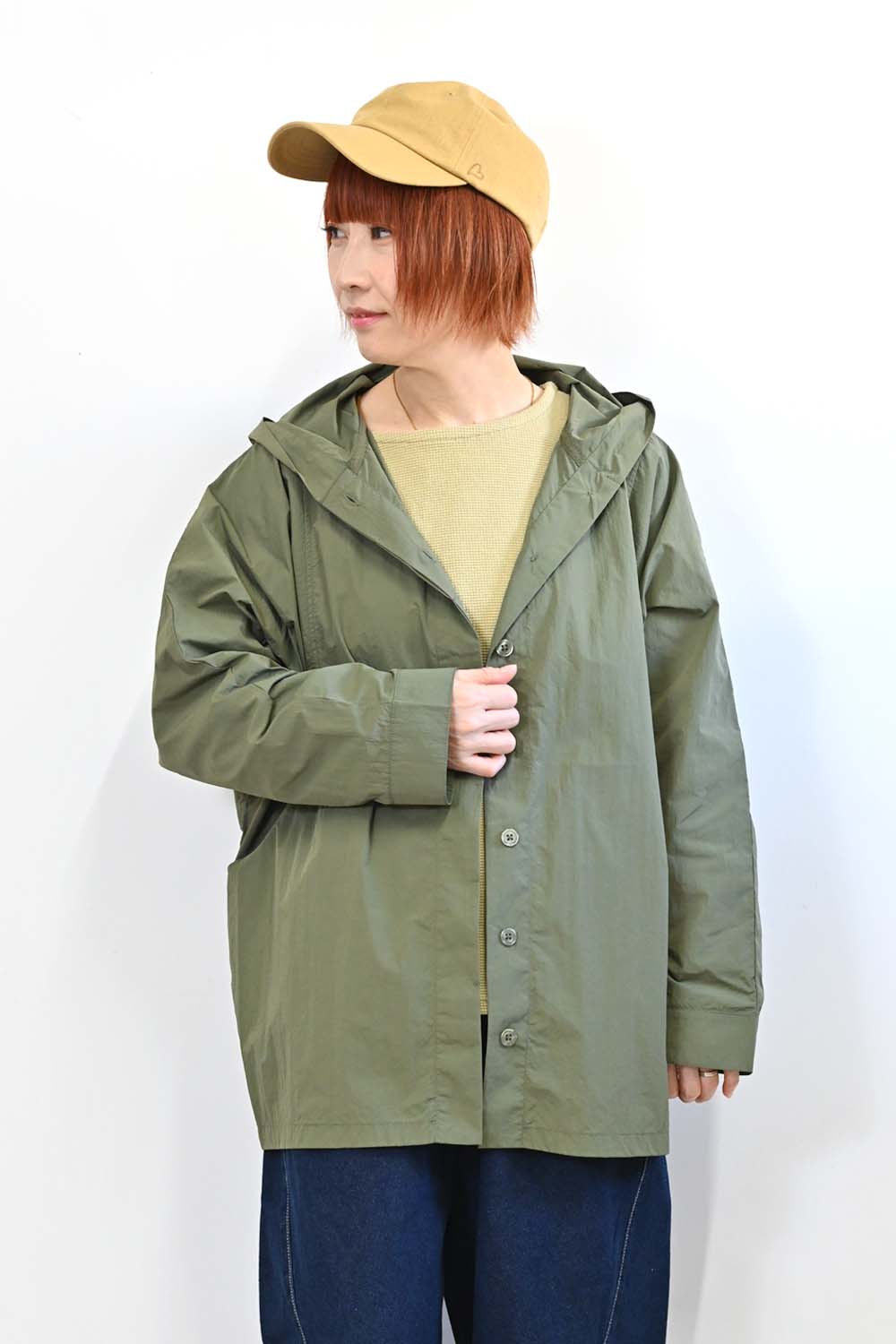 ＼Limited Stock／≪SALE≫★2407 Received from Hideo, Listed for Reduction, Not Public★ Nylon Hood Dolman Parka
