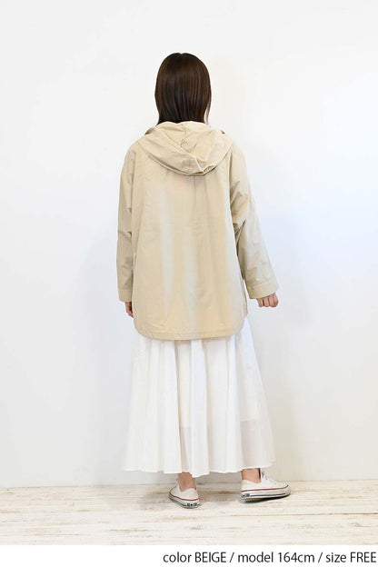 ＼Limited Stock／≪SALE≫★2407 Received from Hideo, Listed for Reduction, Not Public★ Nylon Hood Dolman Parka