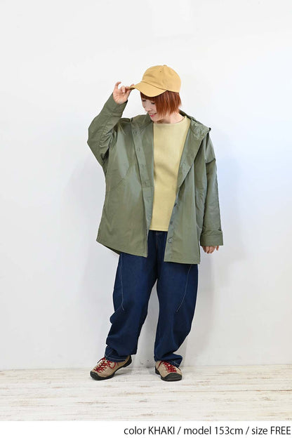 ＼Limited Stock／≪SALE≫★2407 Received from Hideo, Listed for Reduction, Not Public★ Nylon Hood Dolman Parka