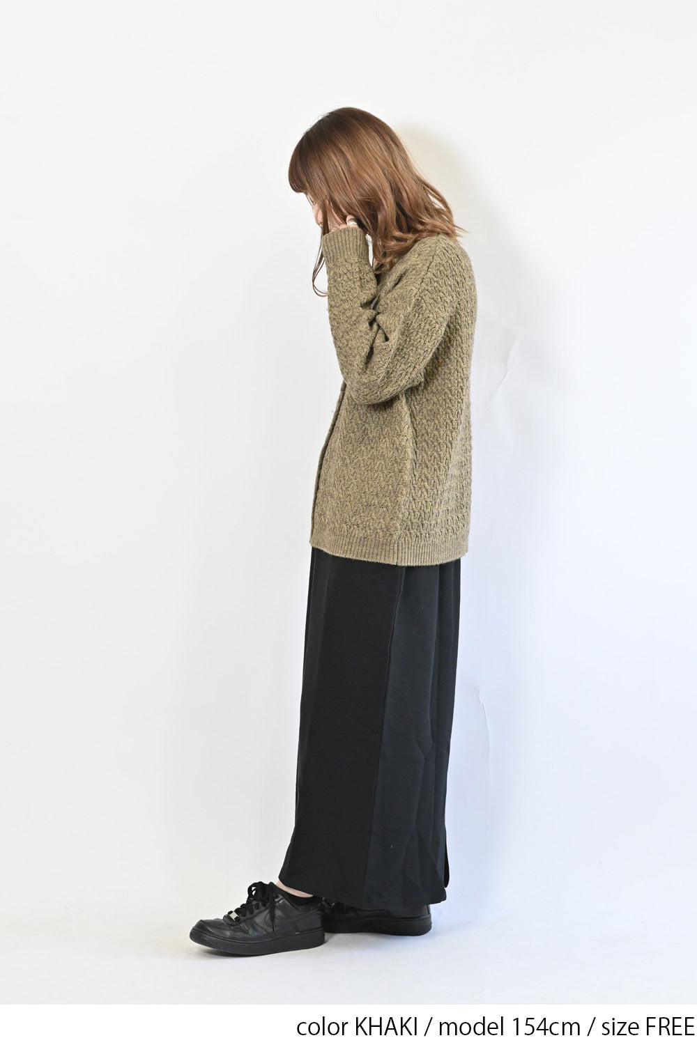 KHAKI / 154cm / FREE