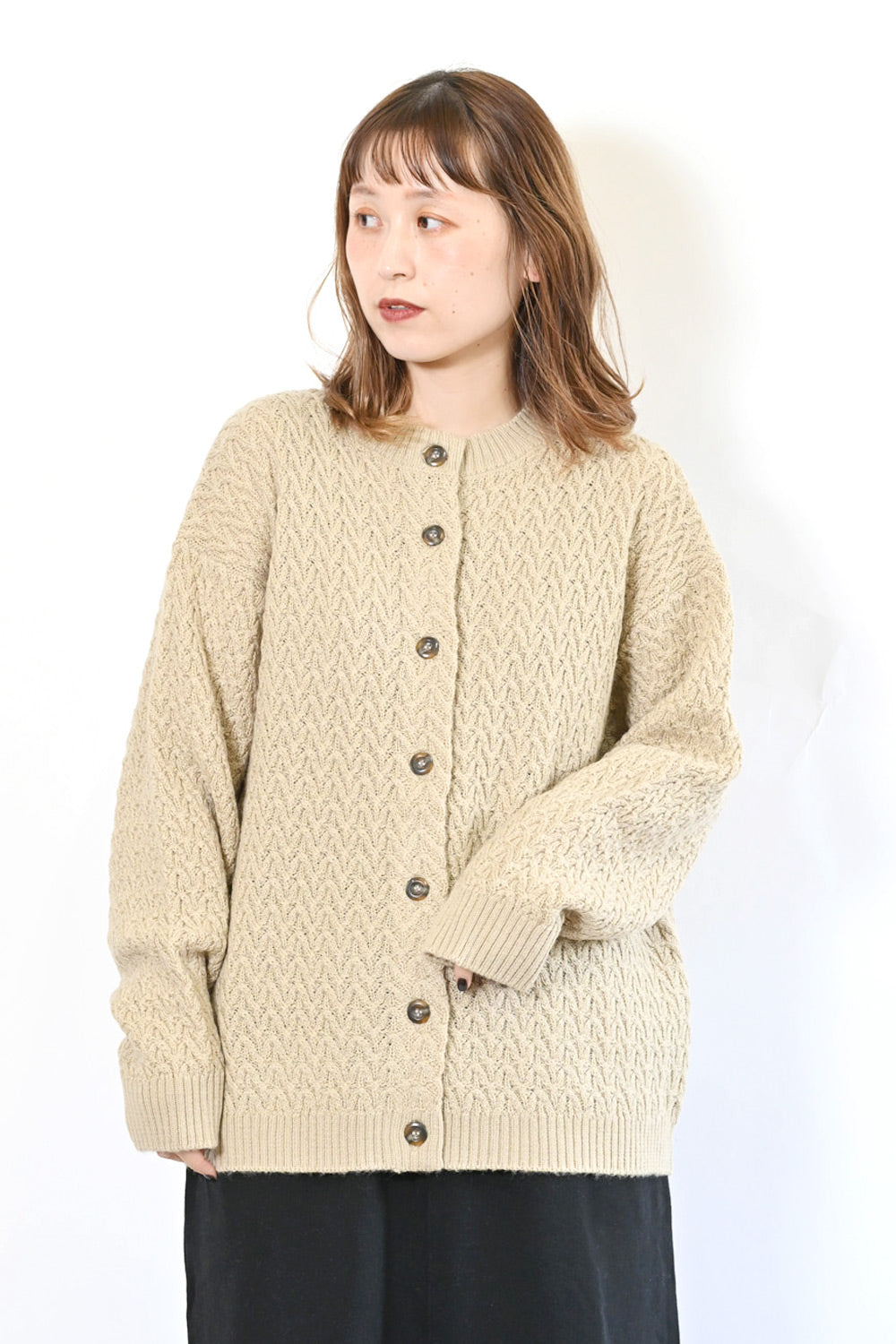 BEIGE / 154cm / FREE