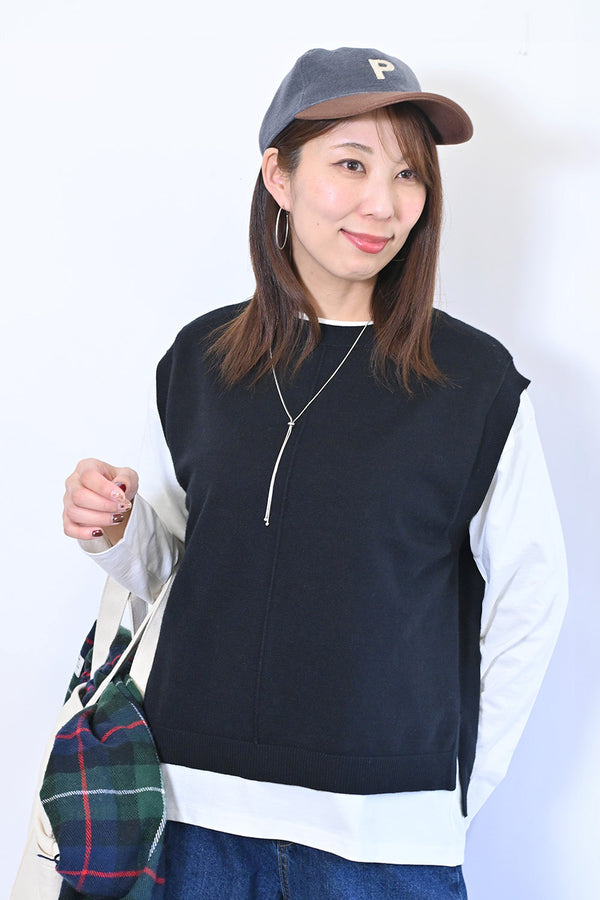 ワイドニットVEST