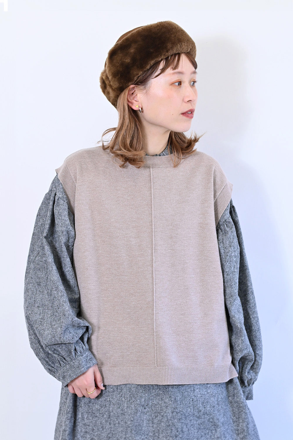 ワイドニットVEST