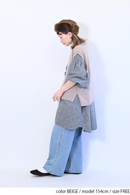 ワイドニットVEST