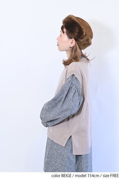 ワイドニットVEST