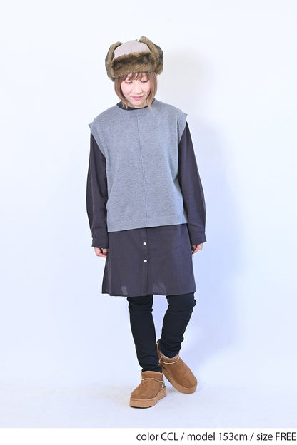 ワイドニットVEST