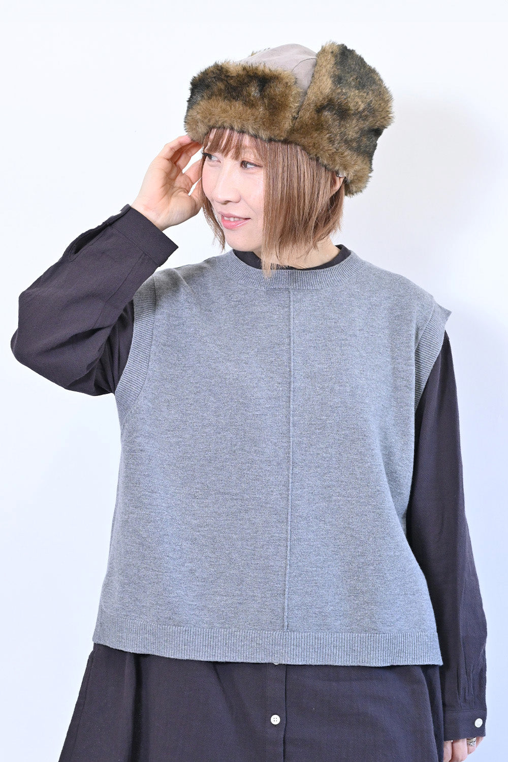 ワイドニットVEST