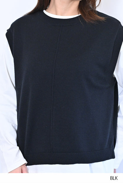 ワイドニットVEST