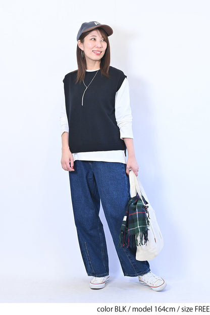 ワイドニットVEST