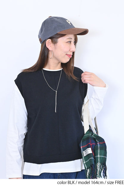 ワイドニットVEST