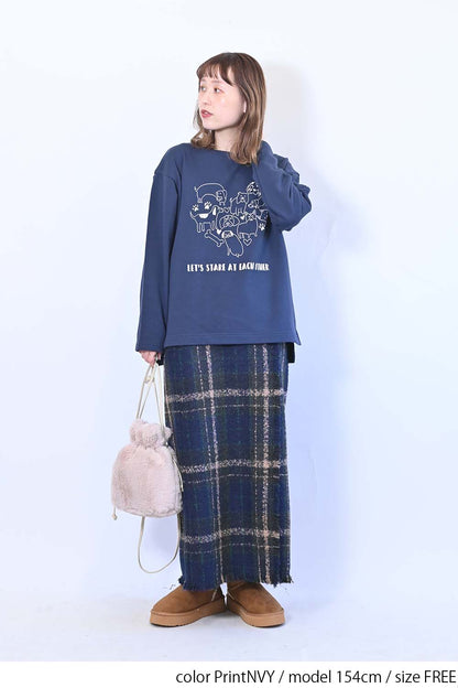 PrintNVY / 154cm / FREE