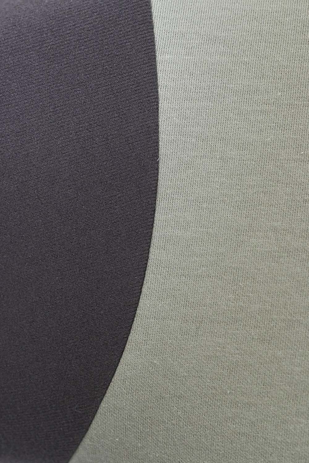 ≪SALE≫Tuck Sleeve Bicolor Pullover