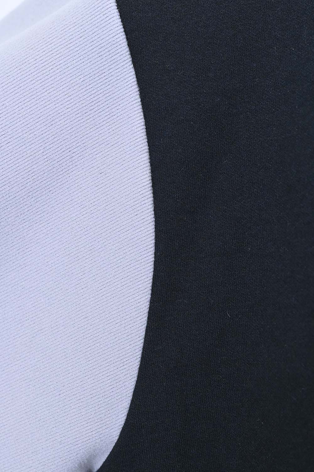 ≪SALE≫Tuck Sleeve Bicolor Pullover