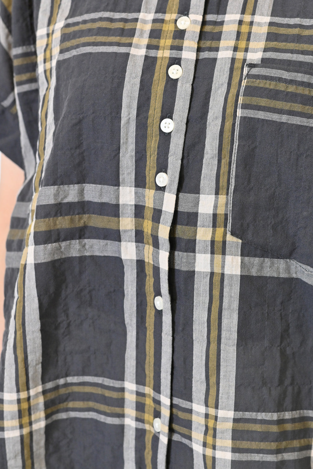 ≪SALE≫【Featured in Summer Lookbook】Soft Tuck Shirt Tunic