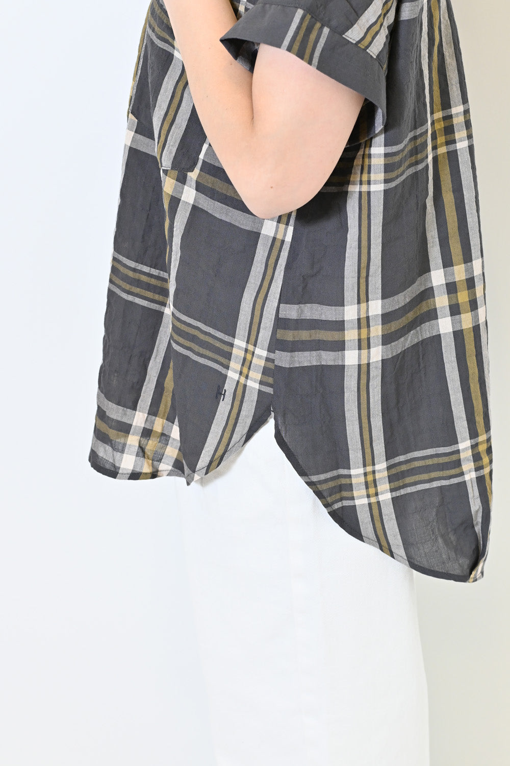 ≪SALE≫【Featured in Summer Lookbook】Soft Tuck Shirt Tunic