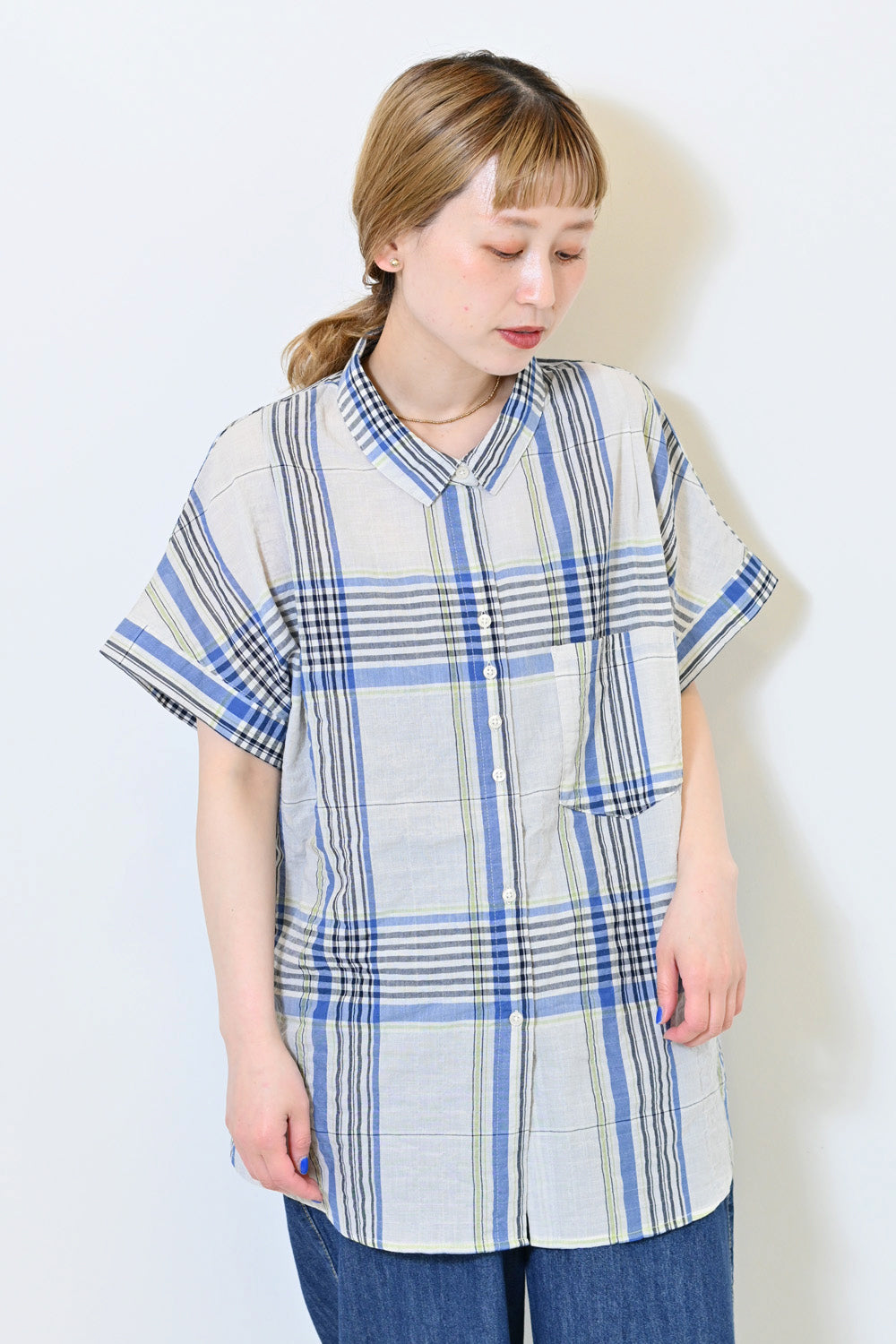 ChkBLU / 154cm / FREE