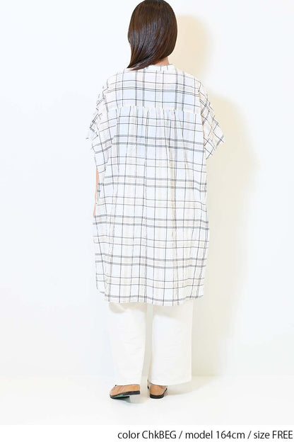≪SALE≫Soft Sleeve Underarm Tuck Dress