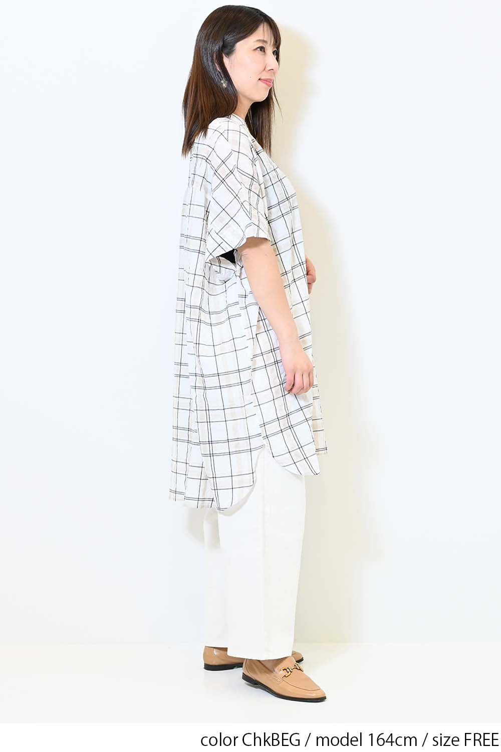 ≪SALE≫Soft Sleeve Underarm Tuck Dress