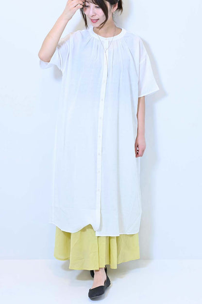≪SALE≫Heart Dobby Gathered Dress
