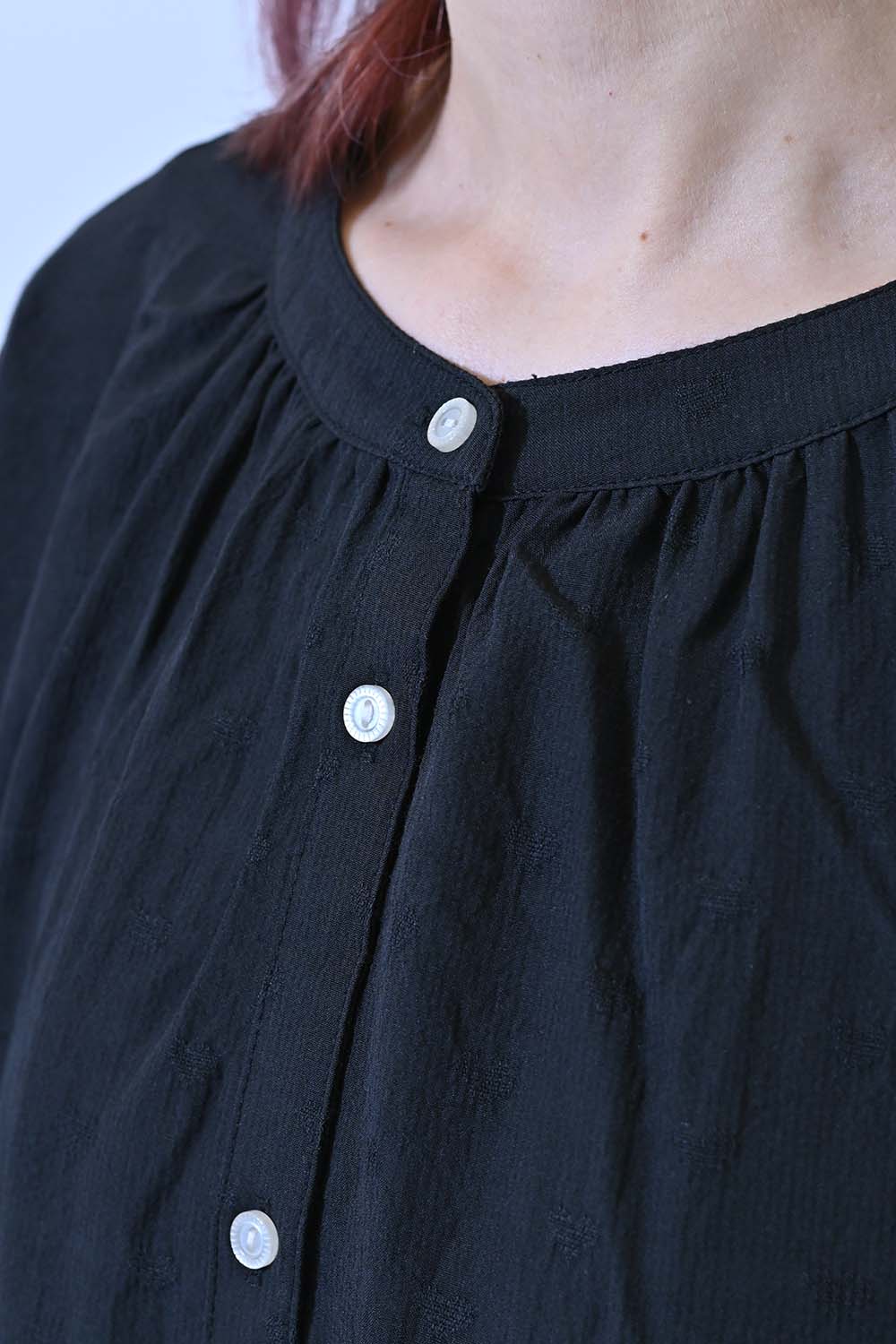 ≪SALE≫Heart Dobby Gathered Dress