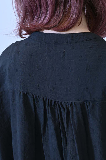 ≪SALE≫Heart Dobby Gathered Dress