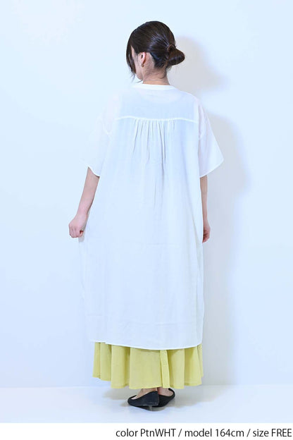 ≪SALE≫Heart Dobby Gathered Dress