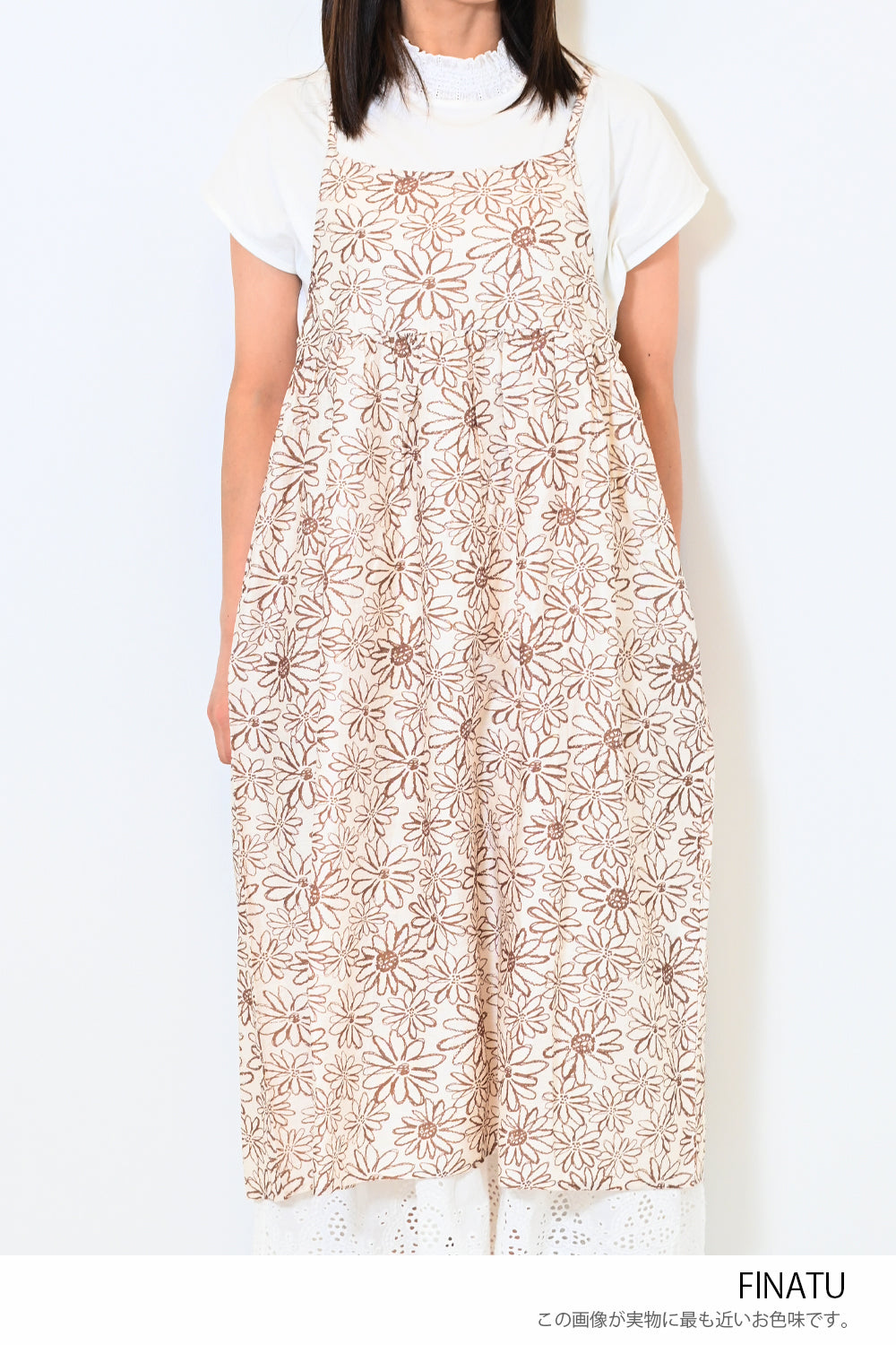 DEICY Ｌｅ　ｂｏｕｔｏｎキャミワンピース 花柄ギャザーワンピース DEICY Le boutonキャミワンピース 花柄ギャザー