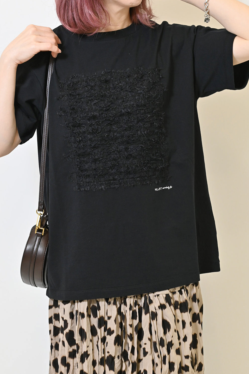 フリンジチュールコットンTee