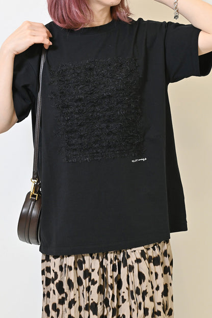 フリンジチュールコットンTee