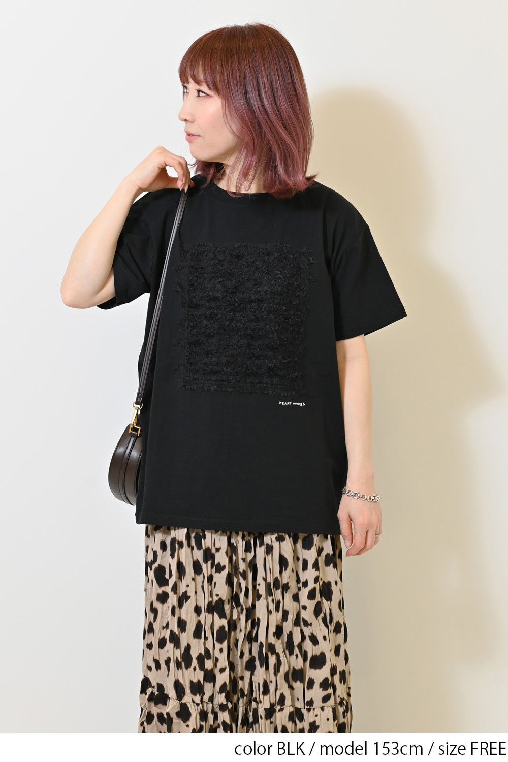 フリンジチュールコットンTee