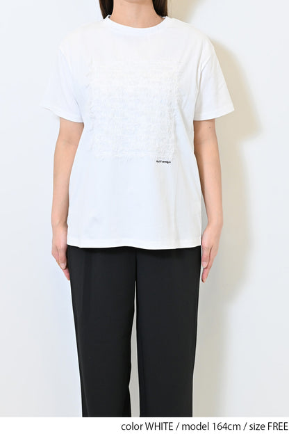 フリンジチュールコットンTee