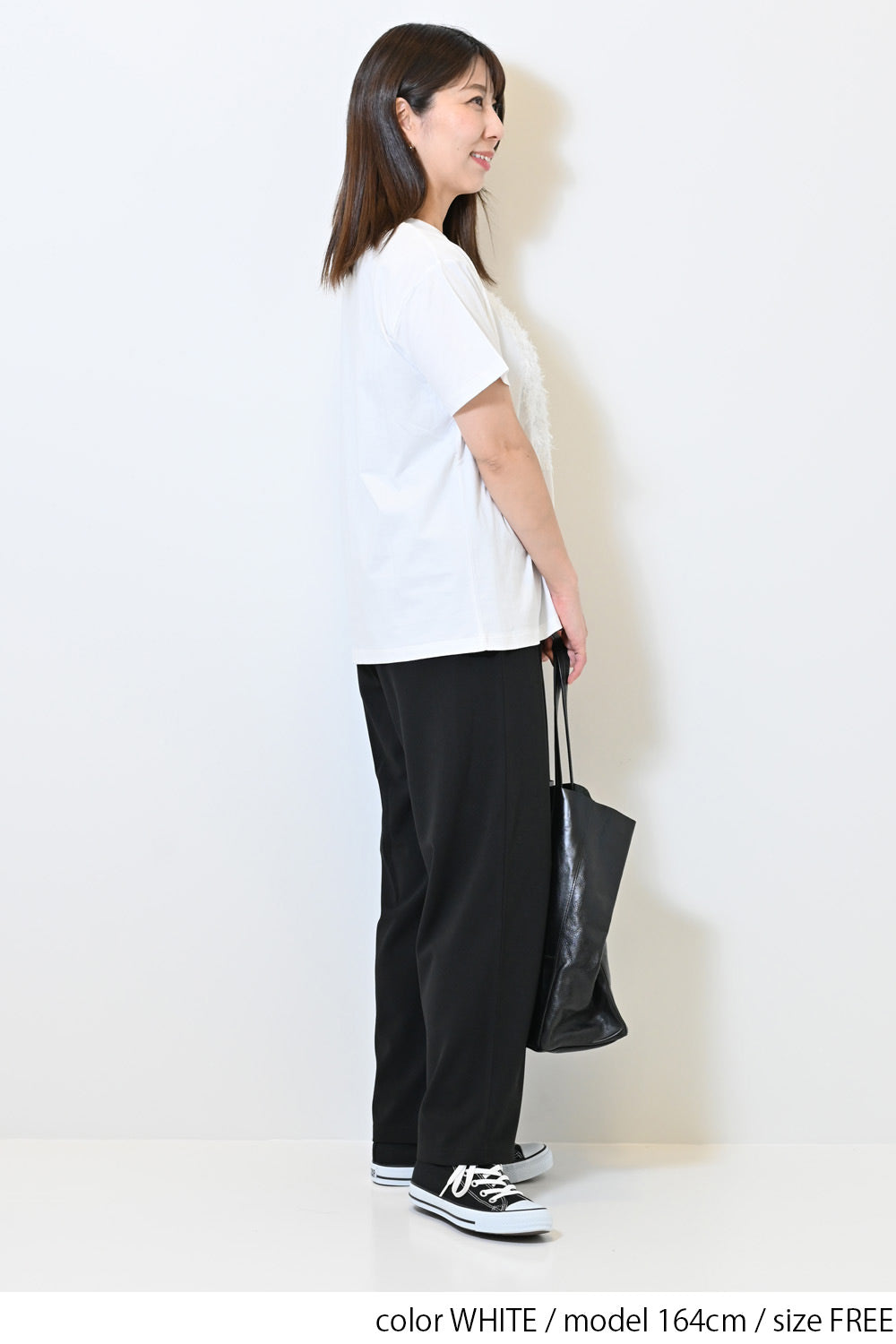 フリンジチュールコットンTee