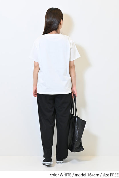 フリンジチュールコットンTee