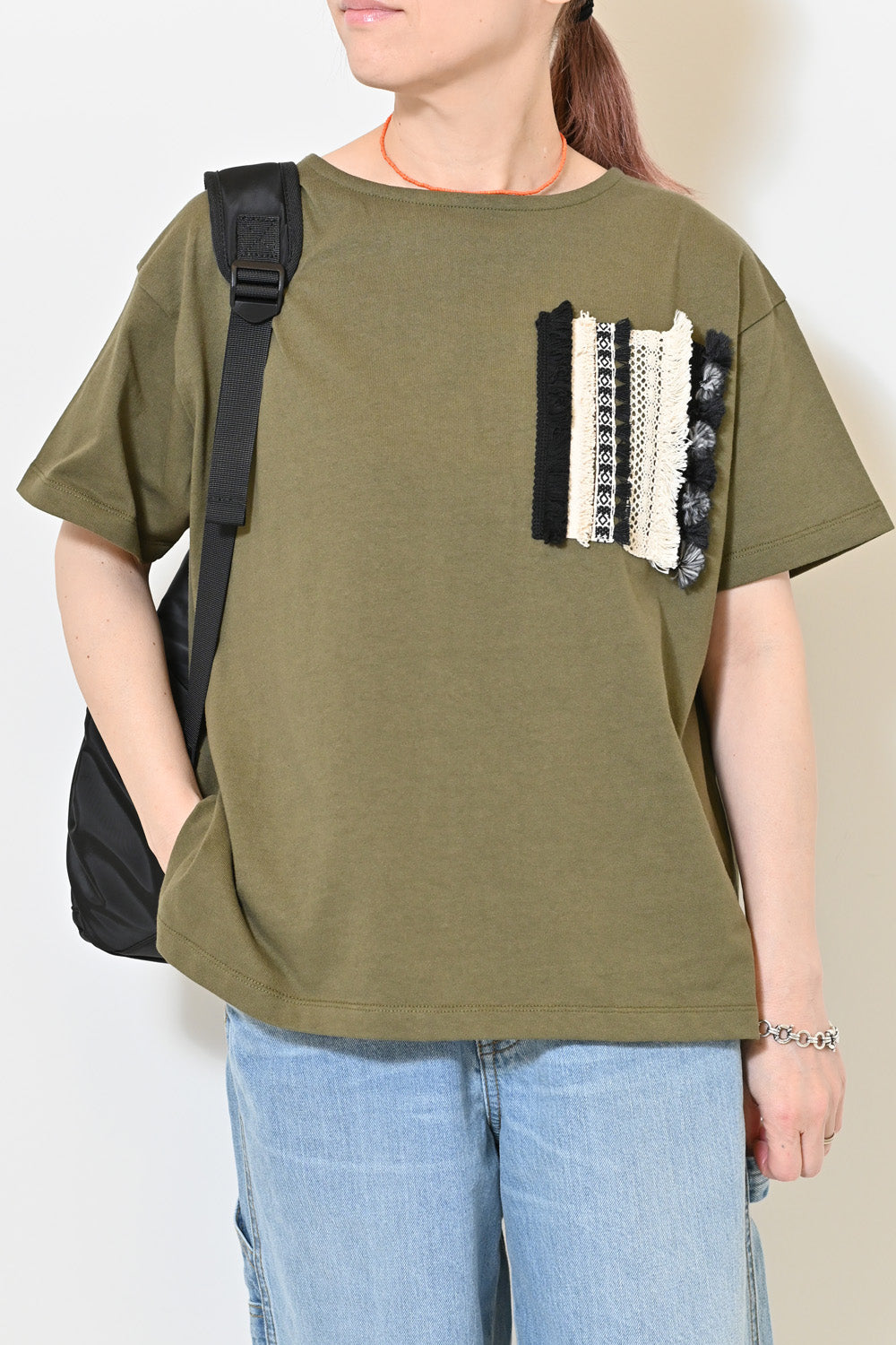 ≪SALE≫ Fringe Collage Tee