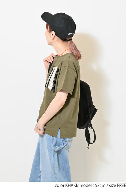 ≪SALE≫ Fringe Collage Tee