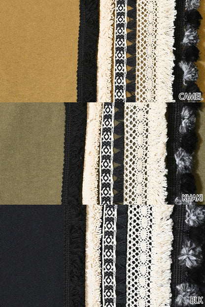 ≪SALE≫ Fringe Collage Tee