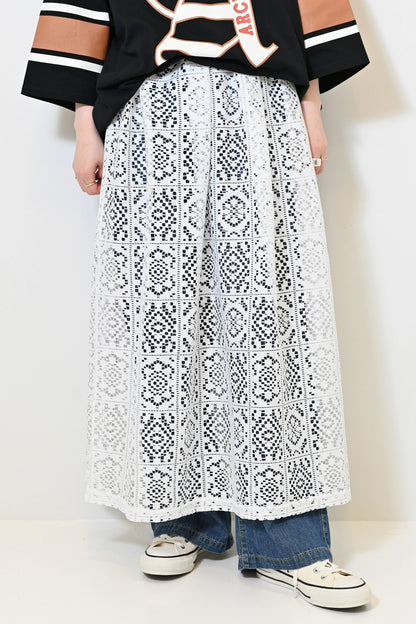 ≪SALE≫ Lace Tuck Skirt