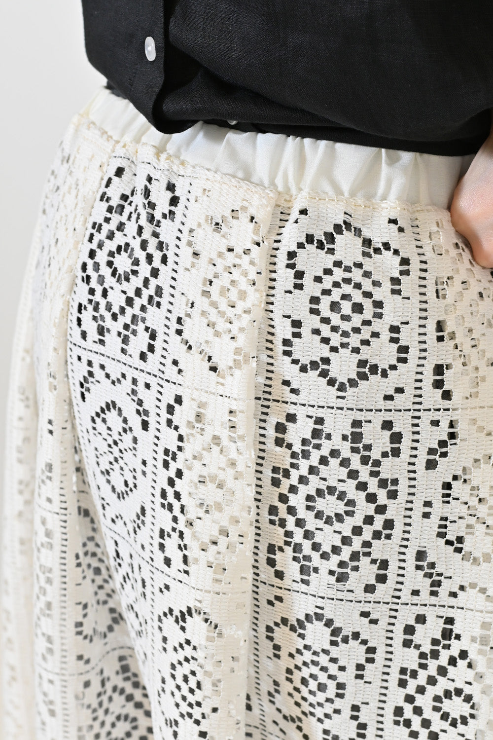 ≪SALE≫ Lace Tuck Skirt