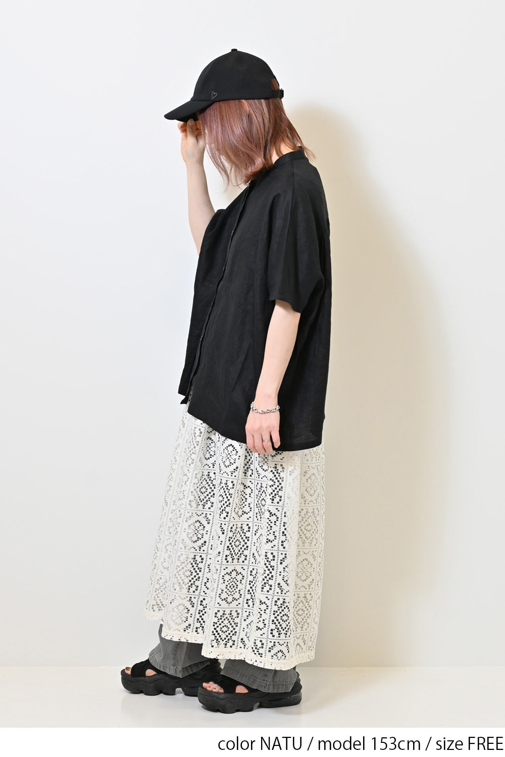 ≪SALE≫ Lace Tuck Skirt
