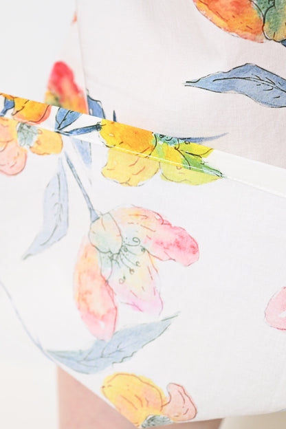 ≪SALE≫ Watercolor Floral Gaucho Pants